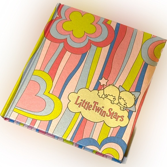 VTG 2003 SANRIO LITTLE TWIN STARS 192 PG LINED JOURNAL MEMO NOTE PAD STATIONARY - Picture 1 of 10